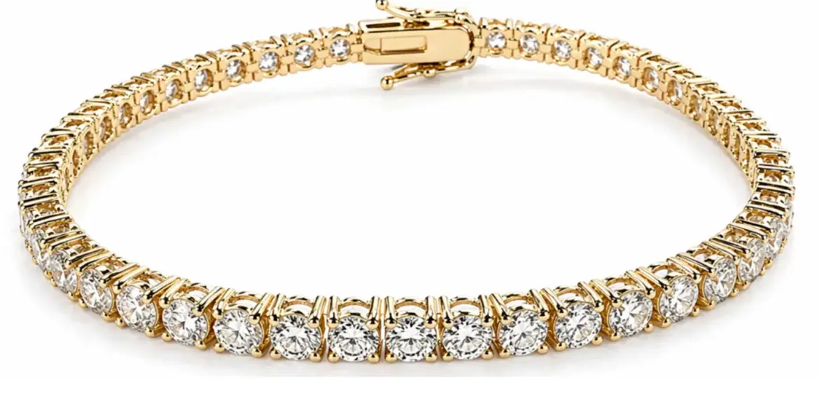 Wish Fine Jewelry 6.36ct Diamond 18K Gold Tennis Bracelet | Image 1 Wish Fine Jewelry 6.36ct Diamond 18K Gold Tennis Bracelet | Image 1