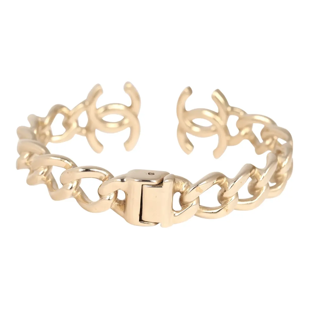 Chanel Chanel Chain CC Cuff Bracelet | Thumbnail 3 Chanel Chanel Chain CC Cuff Bracelet | Thumbnail 3