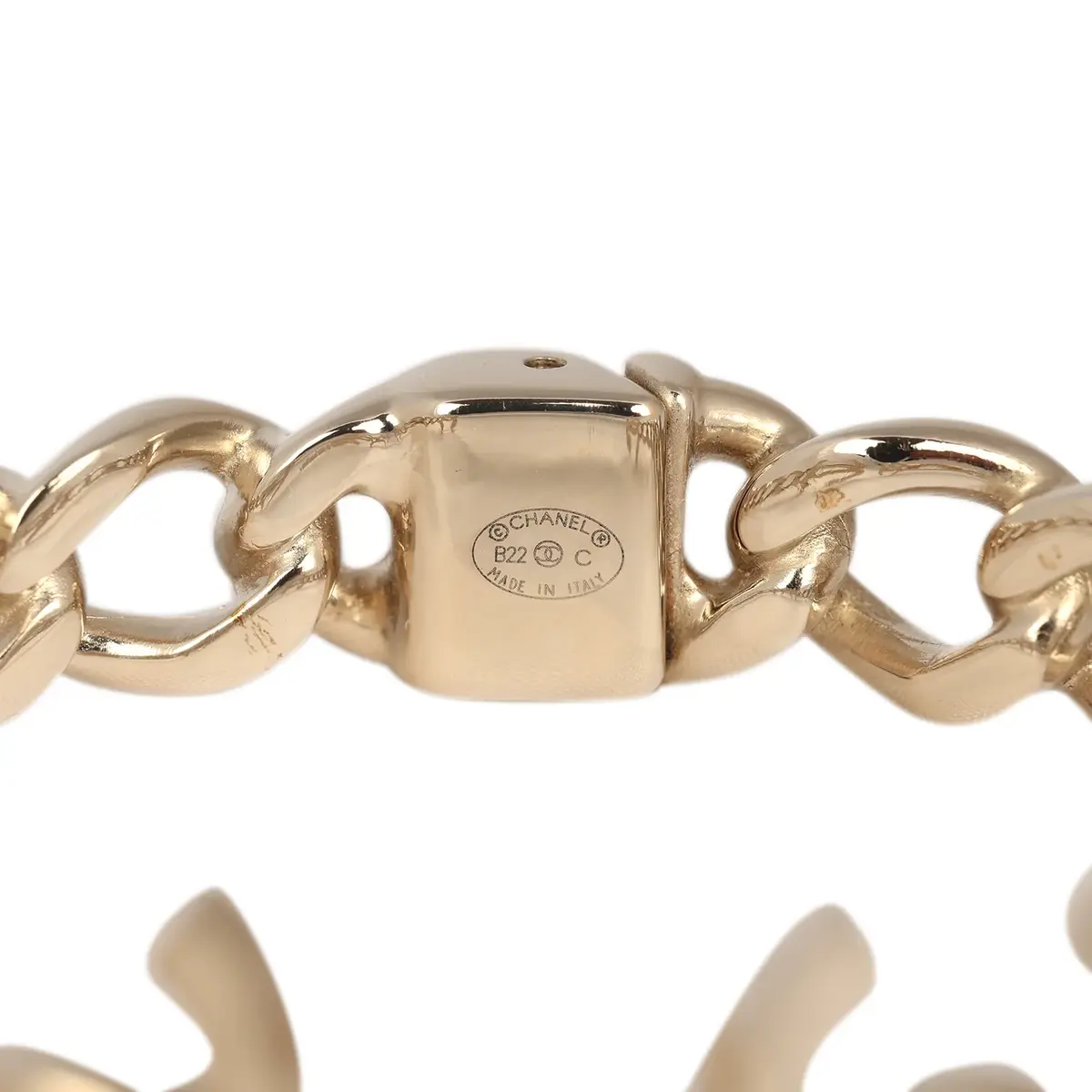 Chanel Chanel Chain CC Cuff Bracelet | Thumbnail 5 Chanel Chanel Chain CC Cuff Bracelet | Thumbnail 5