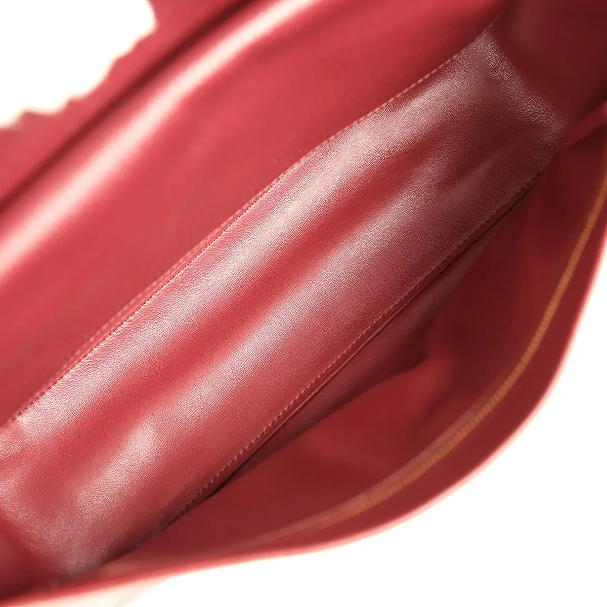 Chanel Chanel Maxi "Souplissimo" Small Flap Bag Dark Burgundy Grained Calfskin Gold Hardware | Thumbnail 9 Chanel Chanel Maxi "Souplissimo" Small Flap Bag Dark Burgundy Grained Calfskin Gold Hardware | Thumbnail 9
