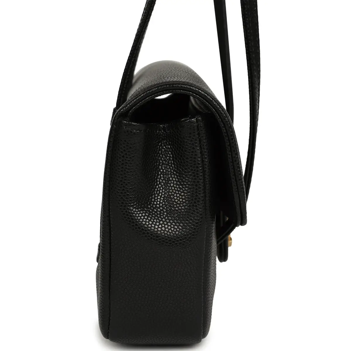 Chanel Chanel Mini Preppy Coco Clutch with Straps Black Shiny Caviar Brushed Gold Hardware | Thumbnail 3 Chanel Chanel Mini Preppy Coco Clutch with Straps Black Shiny Caviar Brushed Gold Hardware | Thumbnail 3