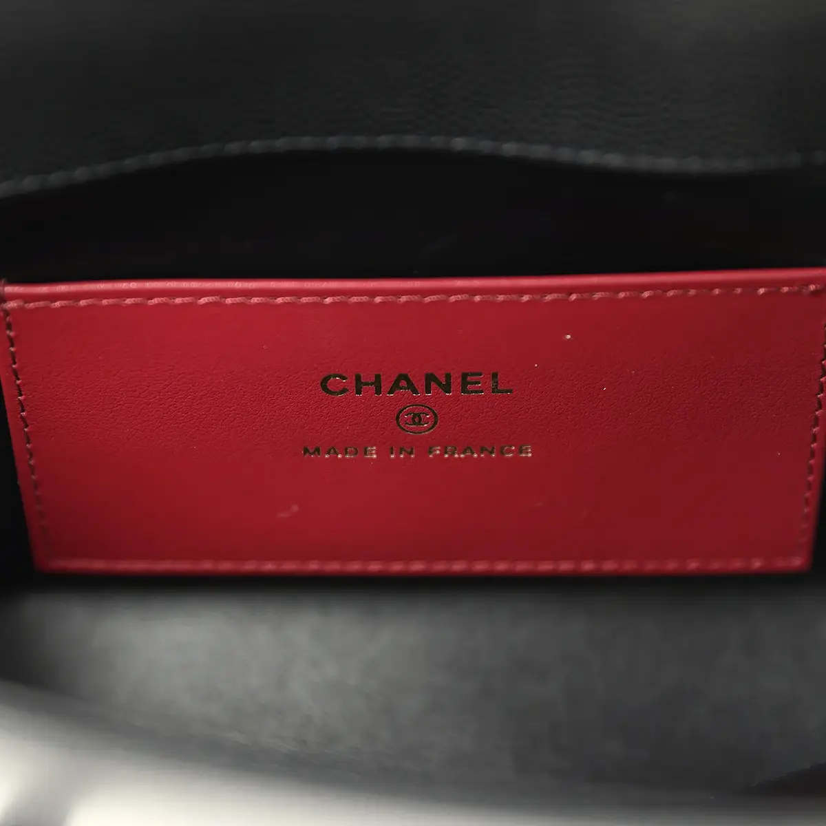 Chanel Chanel Mini Preppy Coco Clutch with Straps Black Shiny Caviar Brushed Gold Hardware | Thumbnail 9 Chanel Chanel Mini Preppy Coco Clutch with Straps Black Shiny Caviar Brushed Gold Hardware | Thumbnail 9