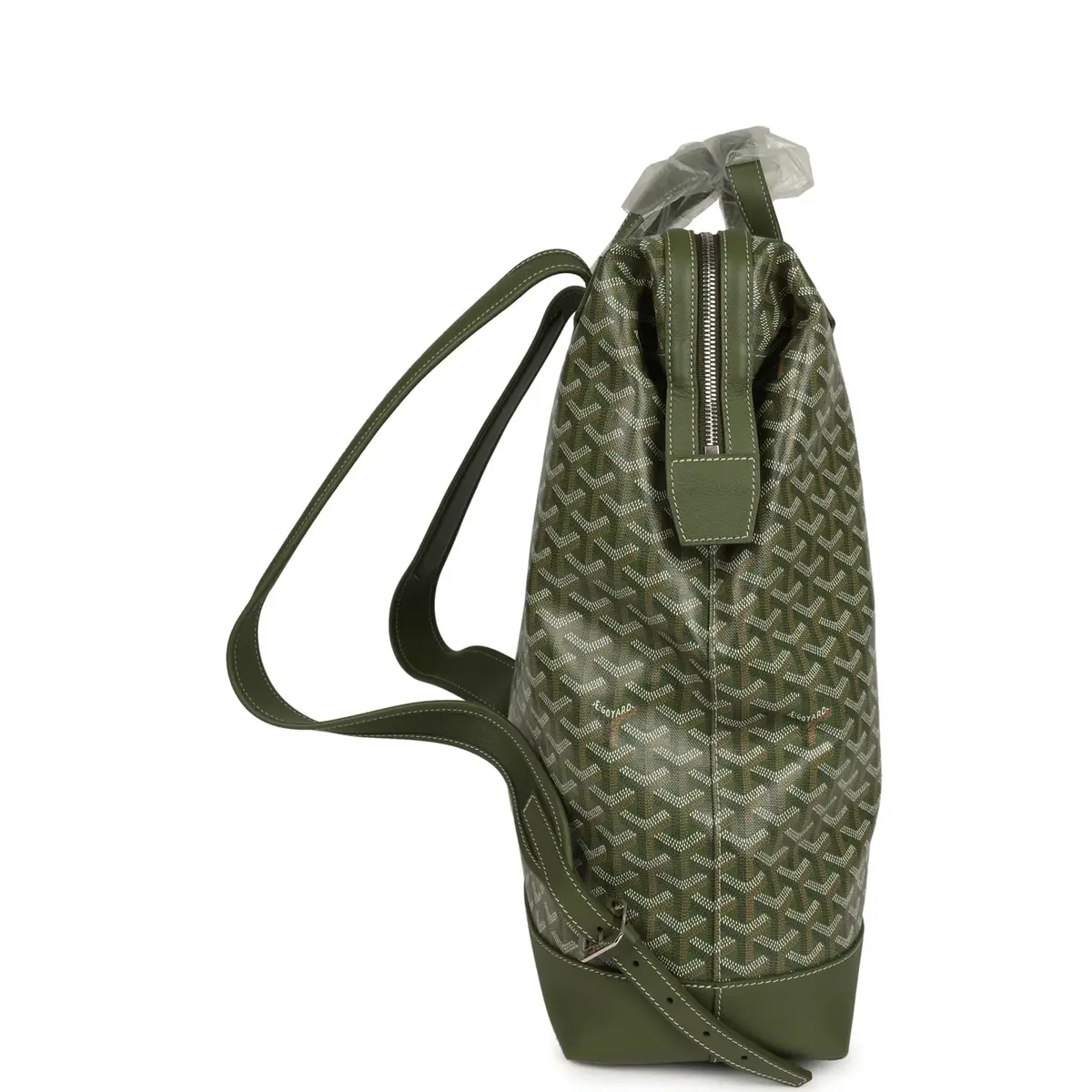 goyard Goyard Goyardine Cisalpin Backpack Khaki Palladium Hardware | Thumbnail 3 goyard Goyard Goyardine Cisalpin Backpack Khaki Palladium Hardware | Thumbnail 3