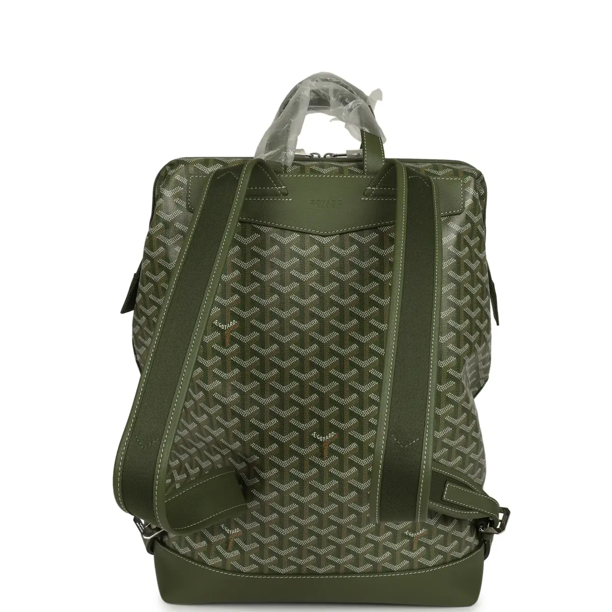 goyard Goyard Goyardine Cisalpin Backpack Khaki Palladium Hardware | Thumbnail 4 goyard Goyard Goyardine Cisalpin Backpack Khaki Palladium Hardware | Thumbnail 4
