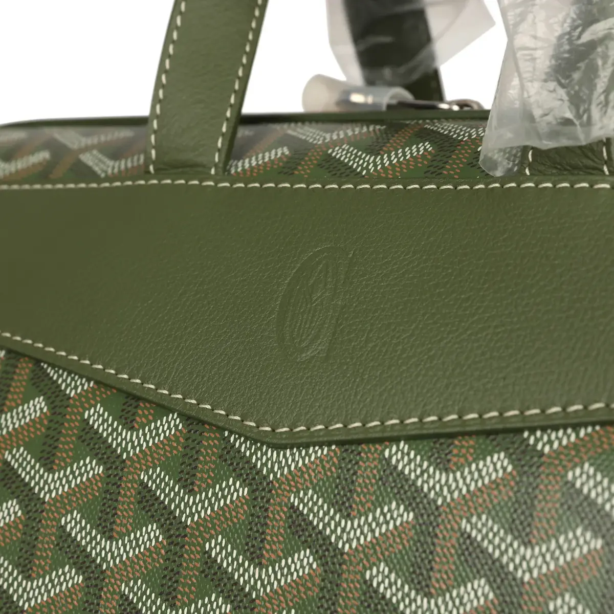 goyard Goyard Goyardine Cisalpin Backpack Khaki Palladium Hardware | Thumbnail 9 goyard Goyard Goyardine Cisalpin Backpack Khaki Palladium Hardware | Thumbnail 9