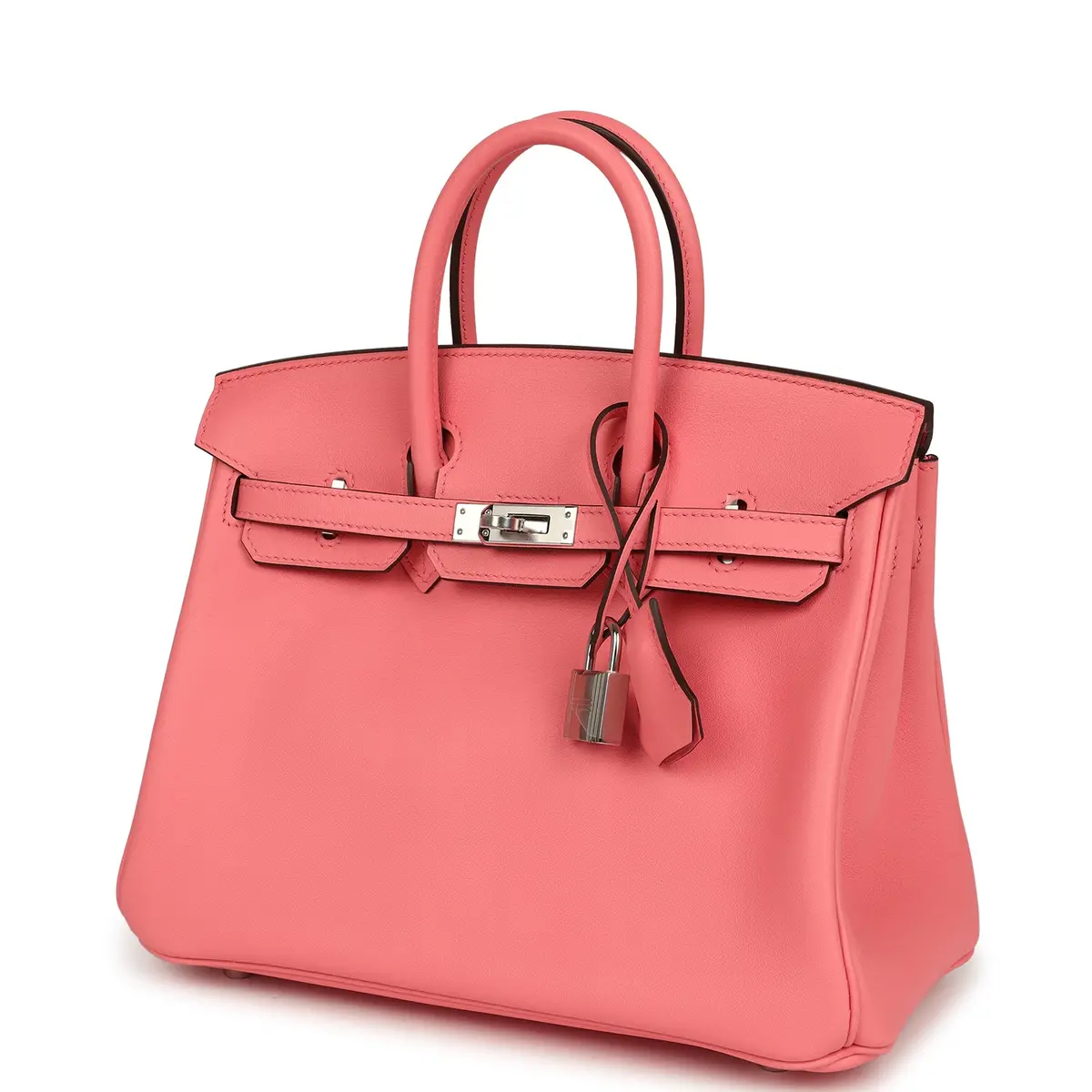 HERMÈS Hermes Birkin 25 Rose D'Ete Swift Palladium Hardware | Thumbnail 5
