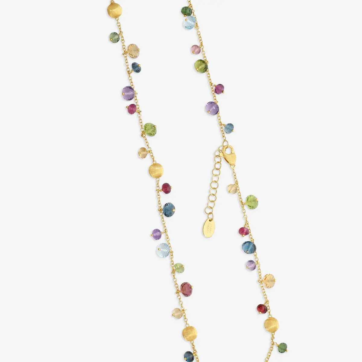 MARCO BICEGO Marco Bicego Africa Multi-Gemstone 18K Yellow Gold Necklace by The Solist | Thumbnail 3 MARCO BICEGO Marco Bicego Africa Multi-Gemstone 18K Yellow Gold Necklace by The Solist | Thumbnail 3