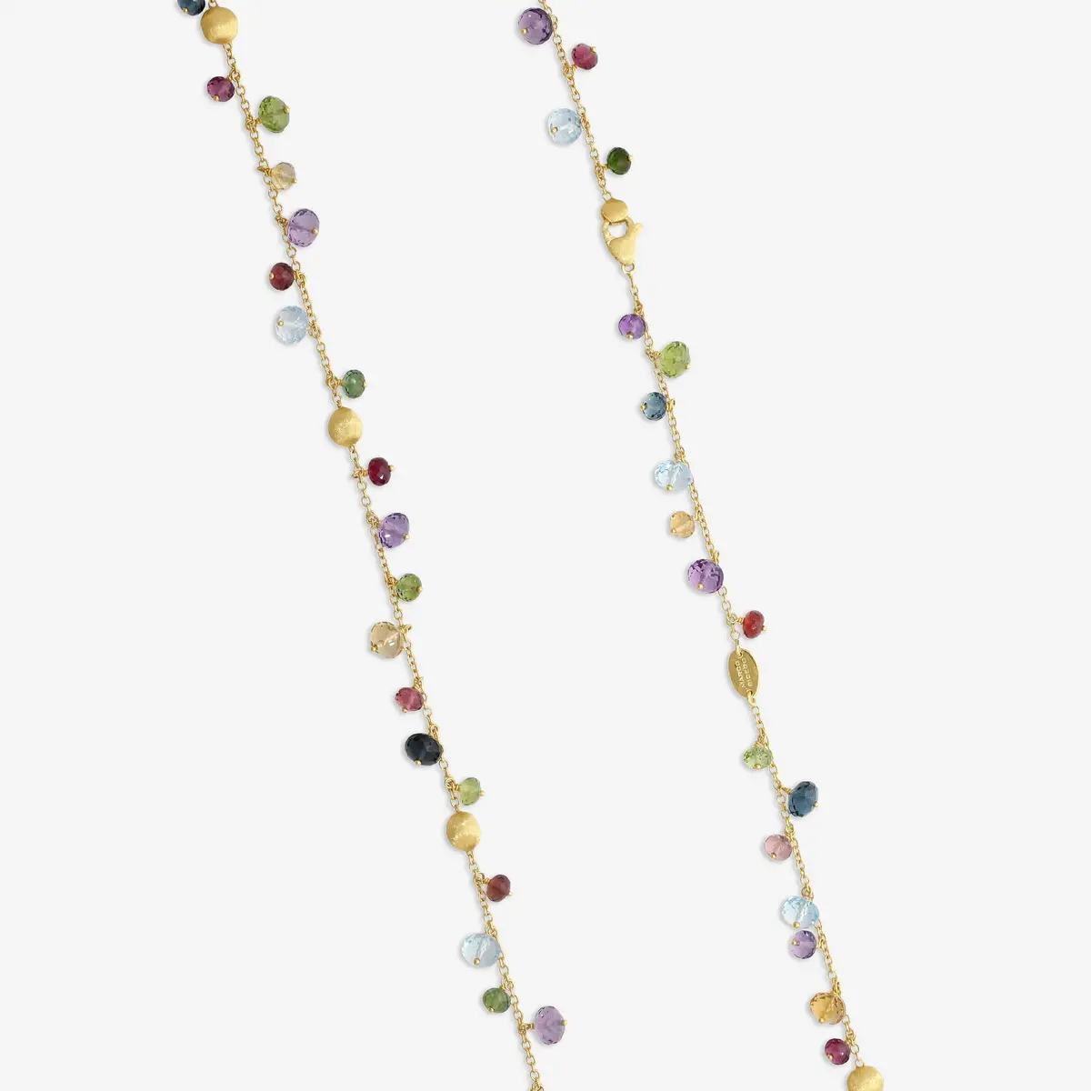 MARCO BICEGO Marco Bicego Africa Multi-Gemstone 18K Yellow Gold Station Necklace by The Solist | Thumbnail 3 MARCO BICEGO Marco Bicego Africa Multi-Gemstone 18K Yellow Gold Station Necklace by The Solist | Thumbnail 3