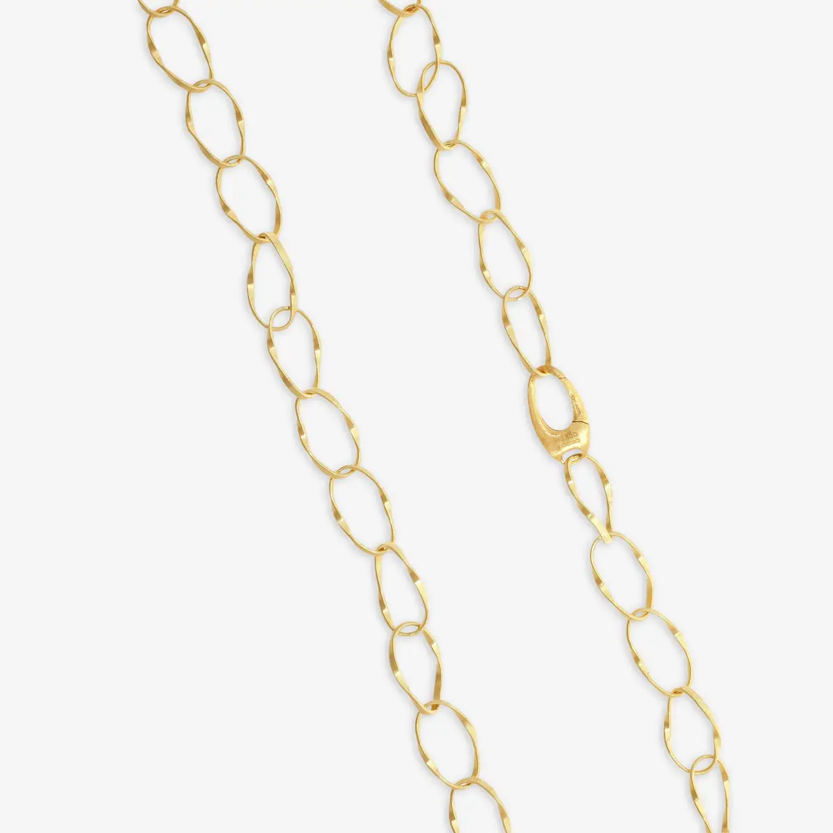 MARCO BICEGO Marco Bicego Marrakech Onde 18K Yellow Gold Link Necklace by The Solist | Thumbnail 3 MARCO BICEGO Marco Bicego Marrakech Onde 18K Yellow Gold Link Necklace by The Solist | Thumbnail 3