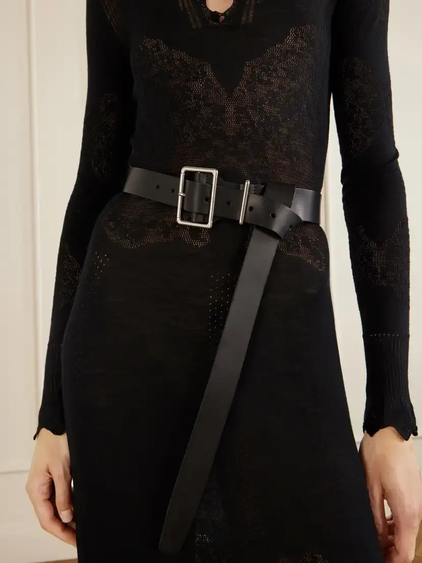 Gabriela Hearst Marlene Embellished Leather Belt | Thumbnail 2 Gabriela Hearst Marlene Embellished Leather Belt | Thumbnail 2