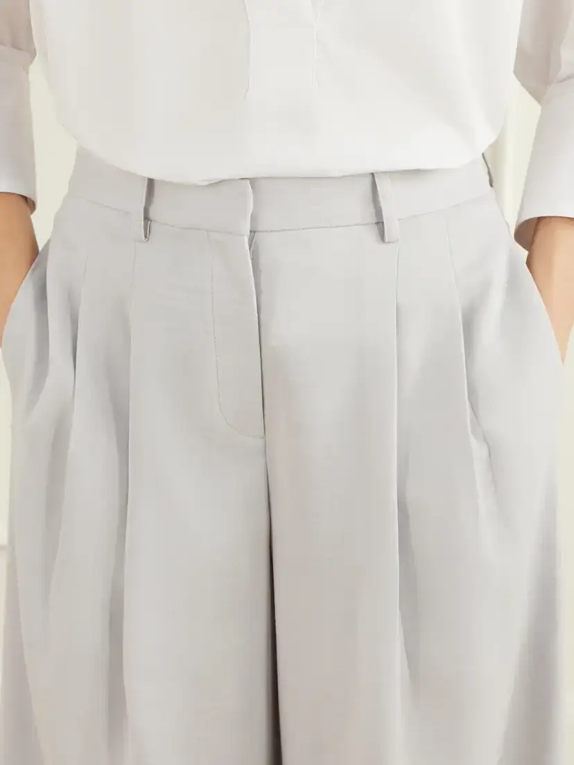 TWP Avery Stretch Wool-crepe Wide-leg Pants | Thumbnail 5