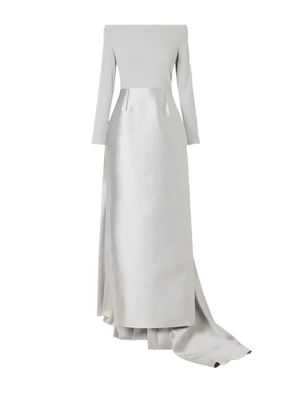 Solace London Winslow Off-the-shoulder Crepe Gown