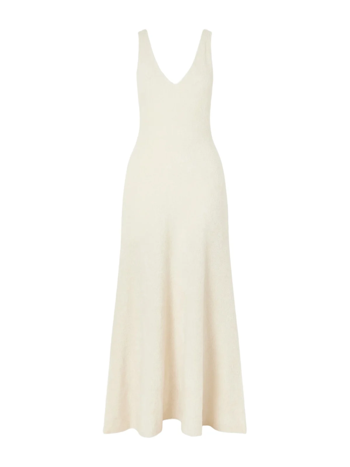 Gabriela Hearst Lady Hall Plush-effect Cashmere And Silk-blend Maxi Dress