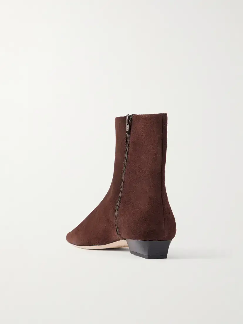 Staud Wally Suede Ankle Boots | Thumbnail 3