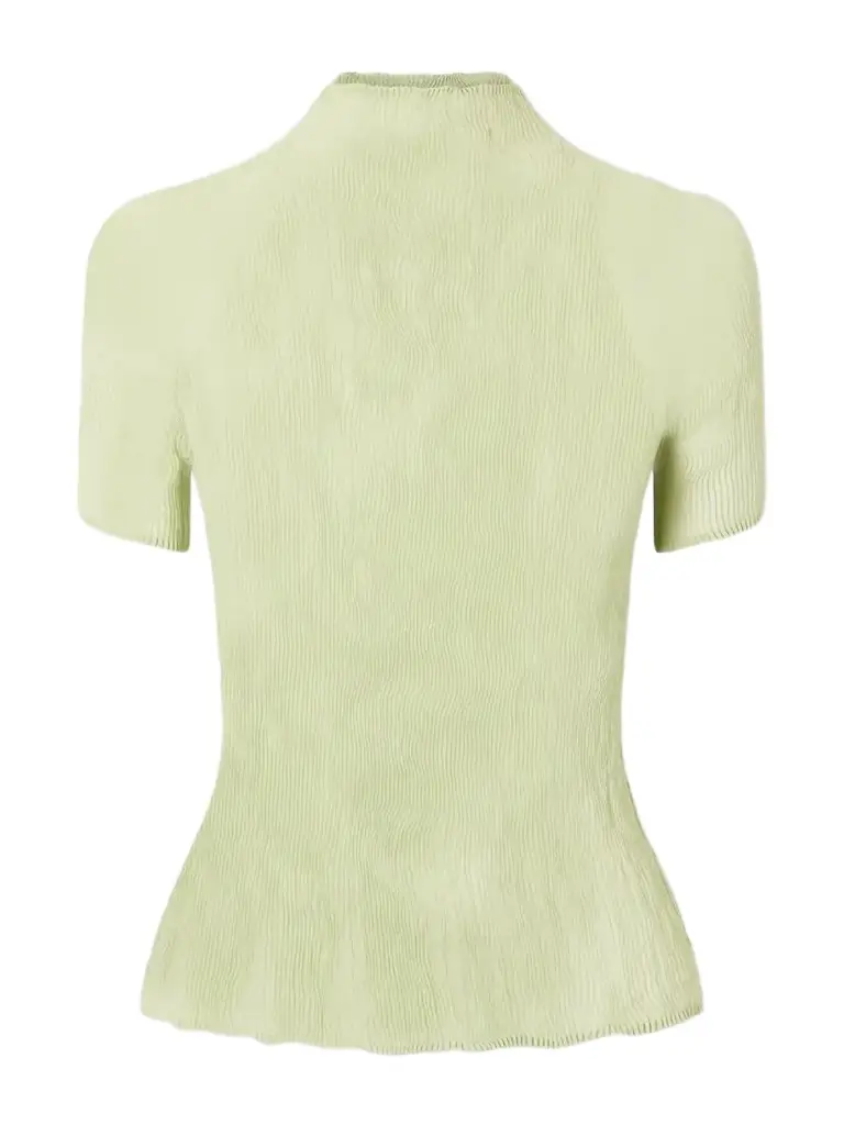 Issey Miyake Twist Plissé-chiffon Blouse | Image 1 Issey Miyake Twist Plissé-chiffon Blouse | Image 1