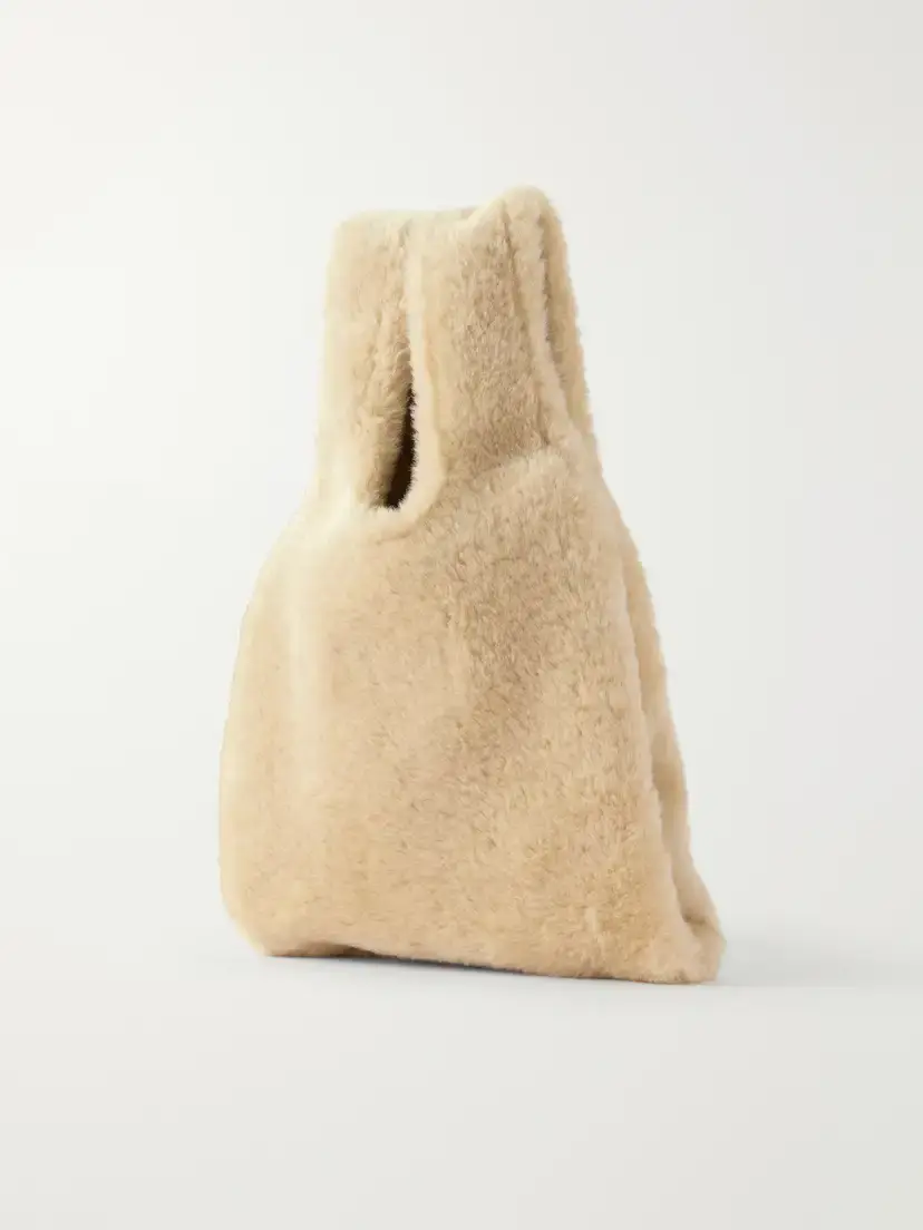 Simone Rocha Shearling-effect Shoulder Bag | Thumbnail 4
