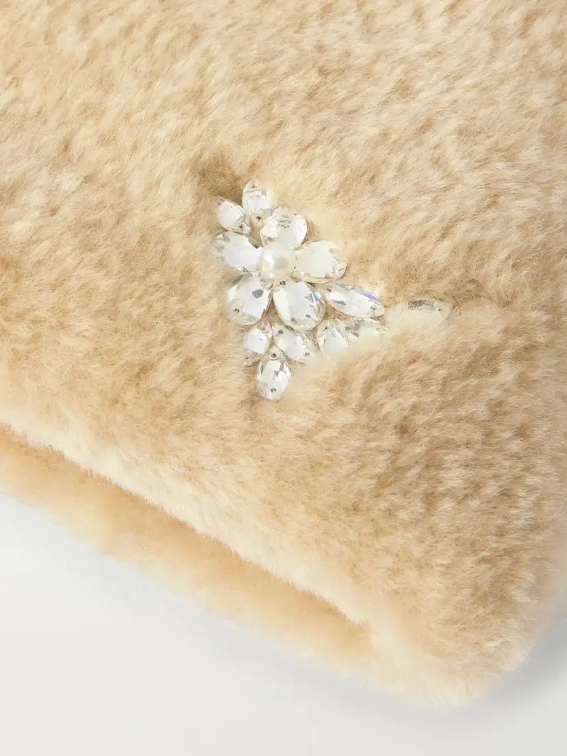 Simone Rocha Shearling-effect Shoulder Bag | Thumbnail 5
