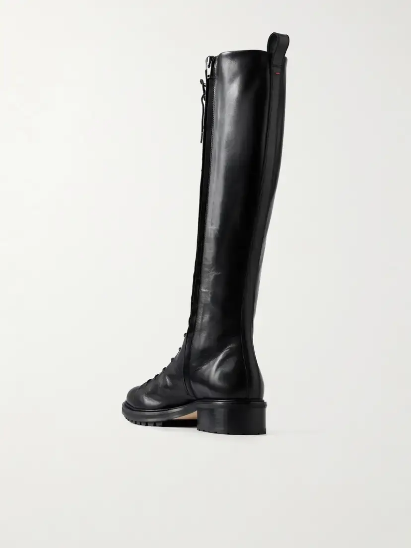 aeyde Rikki 45 Leather Knee Boots | Thumbnail 3