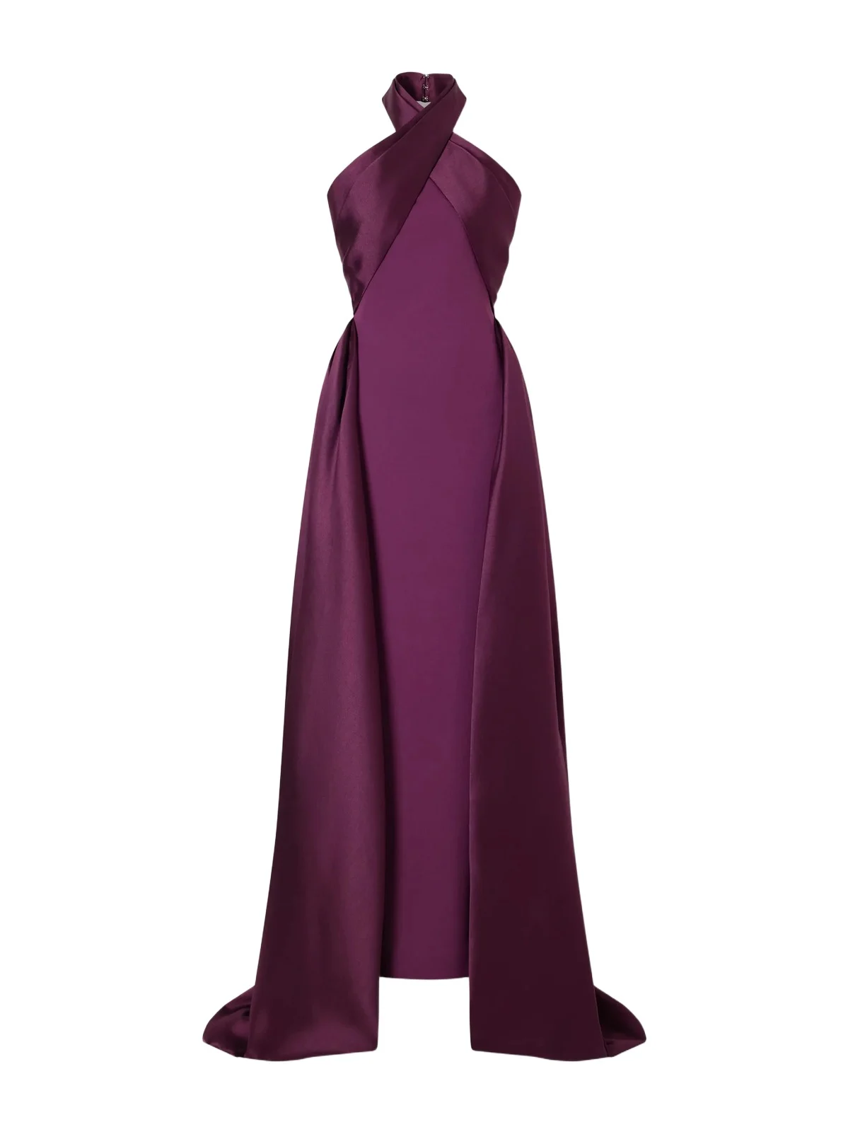 Solace London Rumi Crepe Halterneck Gown