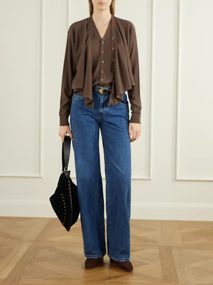 TWP New Straight High-waist Straight-leg Jeans | Thumbnail 2