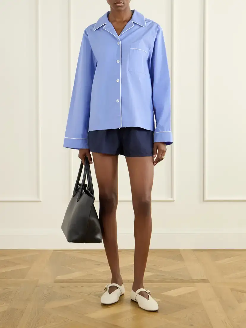 Comme Si Everyday Cami Silk-twill Shorts | Thumbnail 2