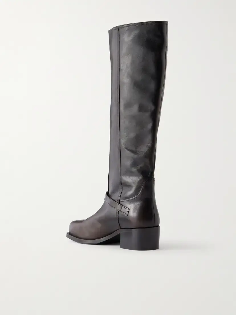 Staud Brooklyn Leather Knee Boots | Thumbnail 3 Staud Brooklyn Leather Knee Boots | Thumbnail 3