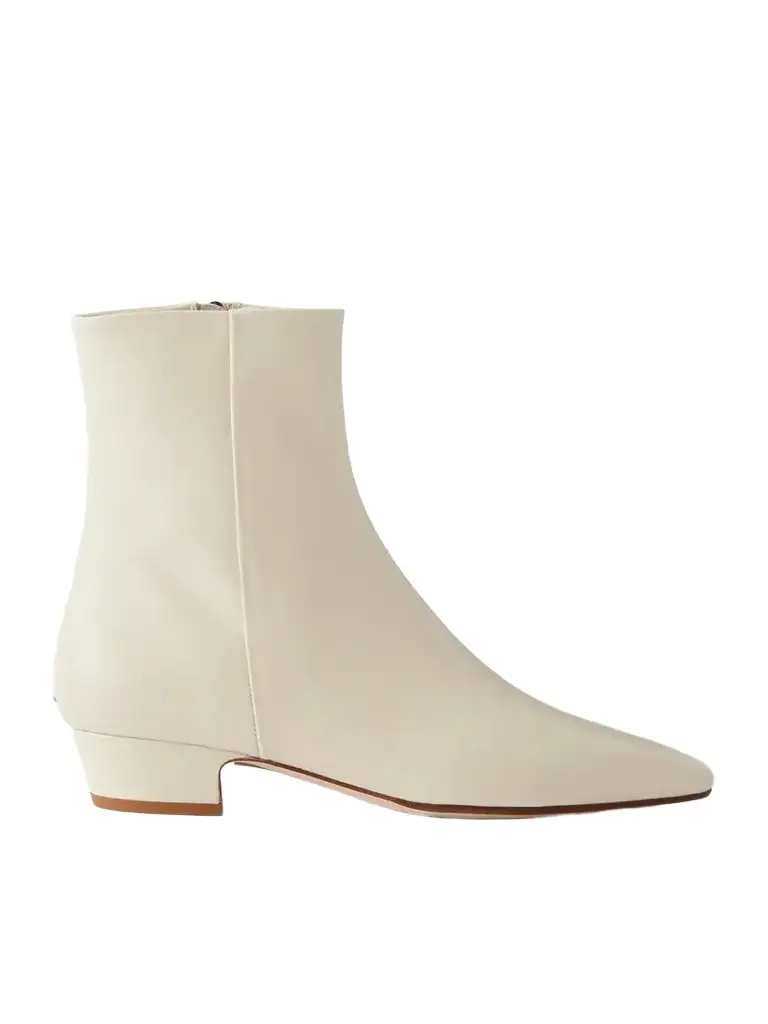aeyde Lila Leather Ankle Boots | Image 1 aeyde Lila Leather Ankle Boots | Image 1