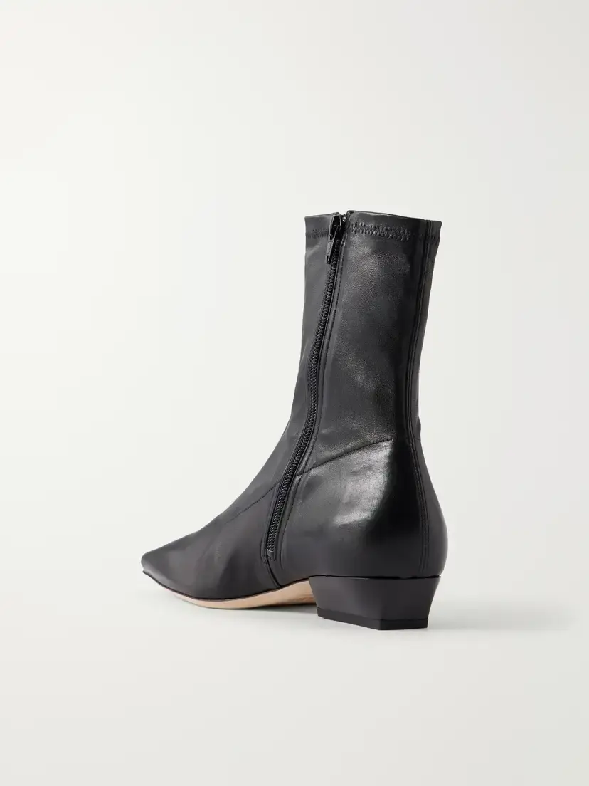 Staud Wally Leather Ankle Boots | Thumbnail 3 Staud Wally Leather Ankle Boots | Thumbnail 3