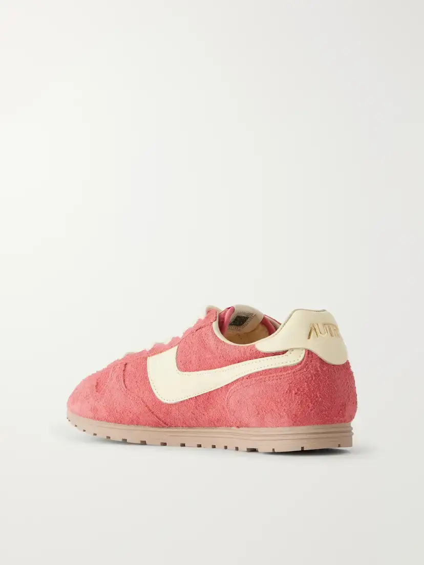 Autry Reelwind Low Leather-trimmed Suede Sneakers | Thumbnail 3 Autry Reelwind Low Leather-trimmed Suede Sneakers | Thumbnail 3