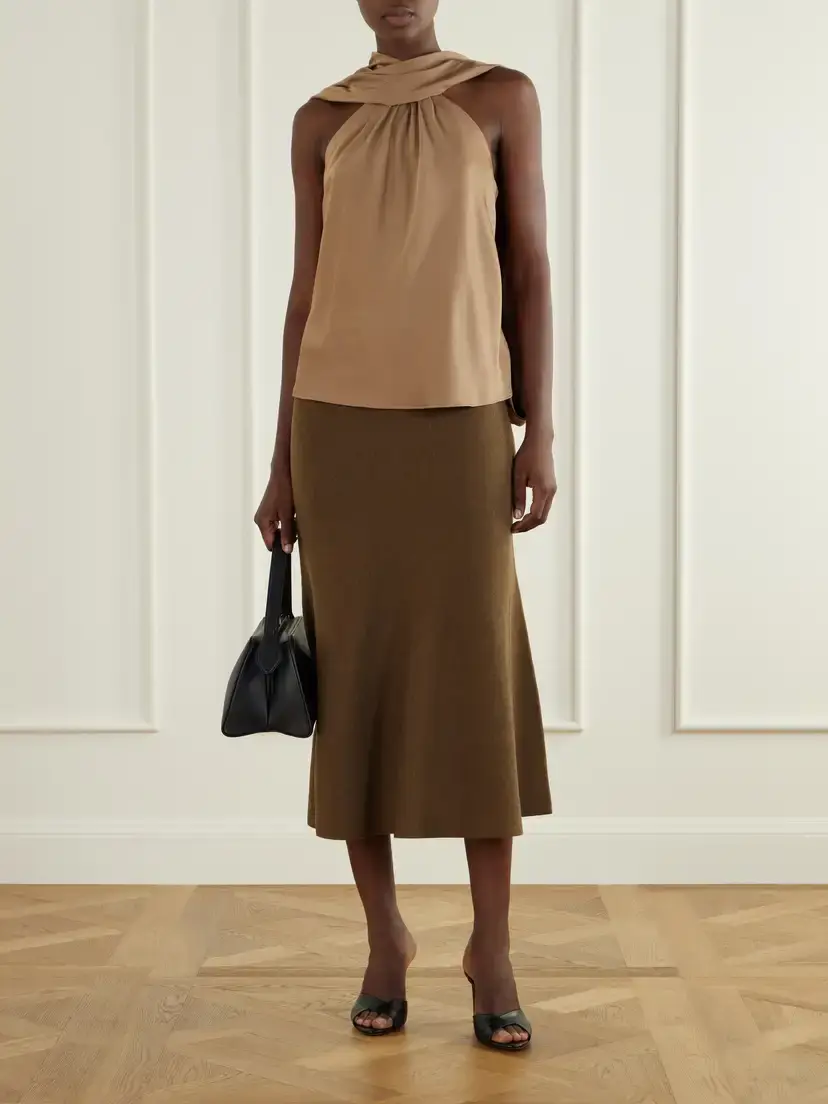 Simkhai Wool Midi Skirt | Thumbnail 2 Simkhai Wool Midi Skirt | Thumbnail 2