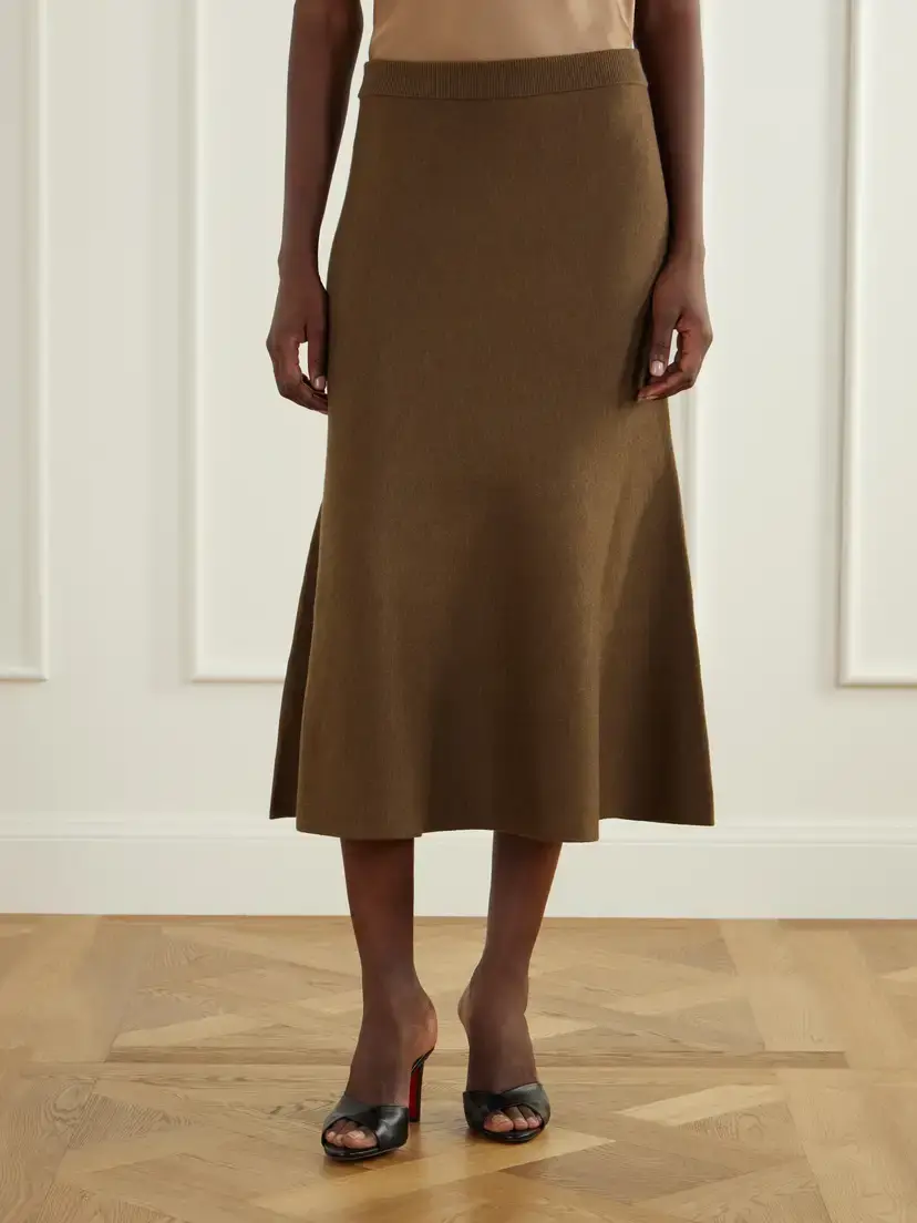 Simkhai Wool Midi Skirt | Thumbnail 3 Simkhai Wool Midi Skirt | Thumbnail 3