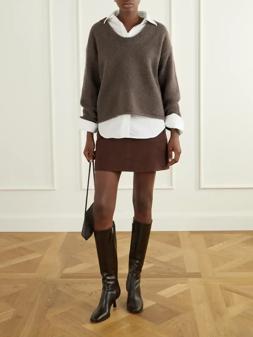 aeyde Catherine 65 Leather Knee Boots | Thumbnail 4 aeyde Catherine 65 Leather Knee Boots | Thumbnail 4