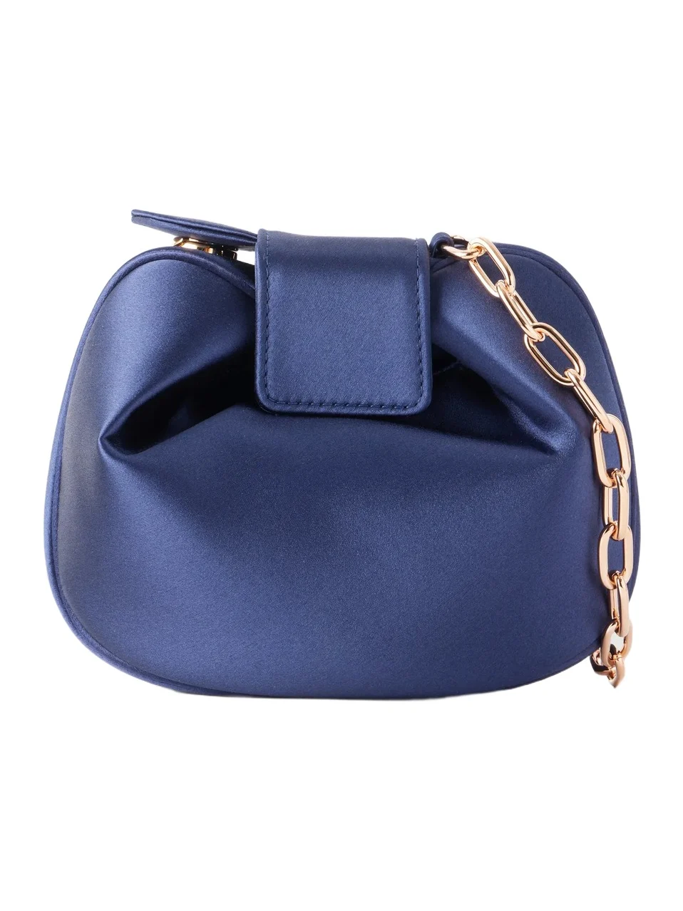 Gabriela Hearst Soft Demi Satin Clutch