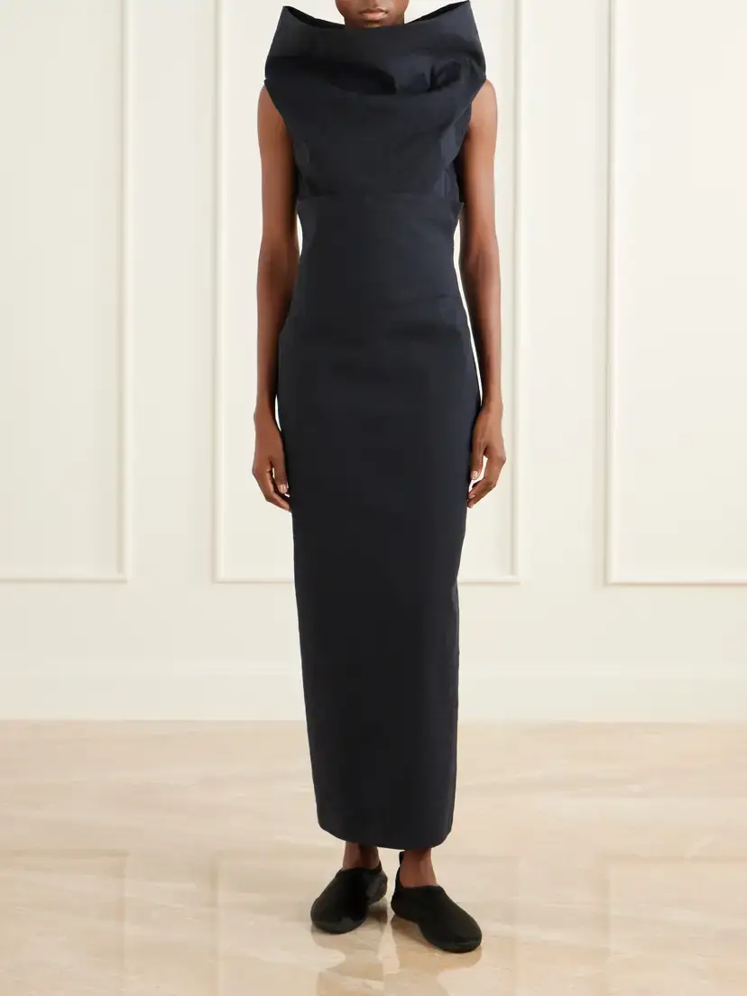 Issey Miyake Allow Stretch Washi-blend Maxi Skirt | Thumbnail 2