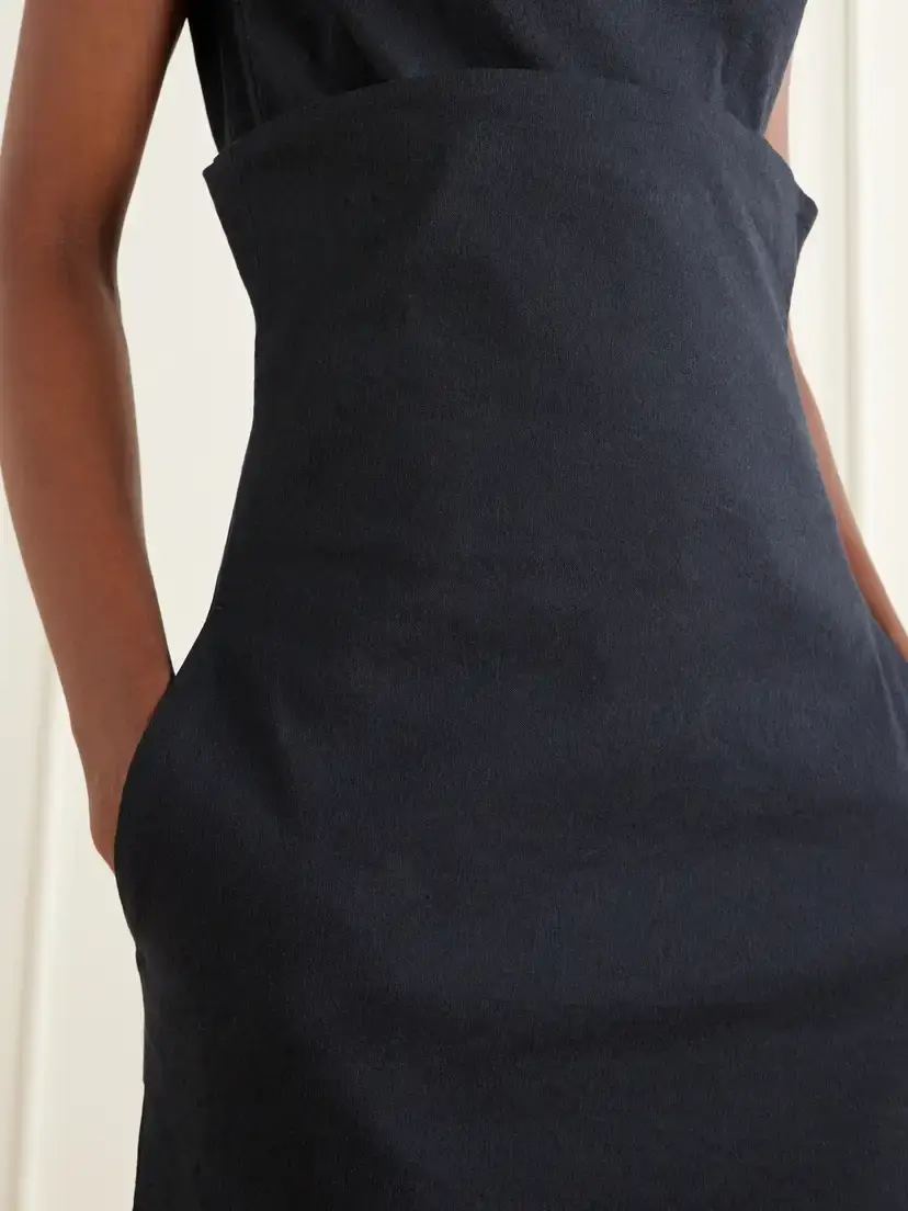 Issey Miyake Allow Stretch Washi-blend Maxi Skirt | Thumbnail 5