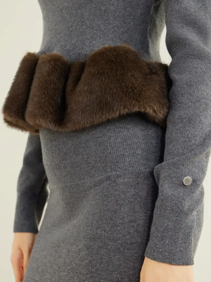 Stella McCartney Wool Midi Skirt | Thumbnail 5 Stella McCartney Wool Midi Skirt | Thumbnail 5
