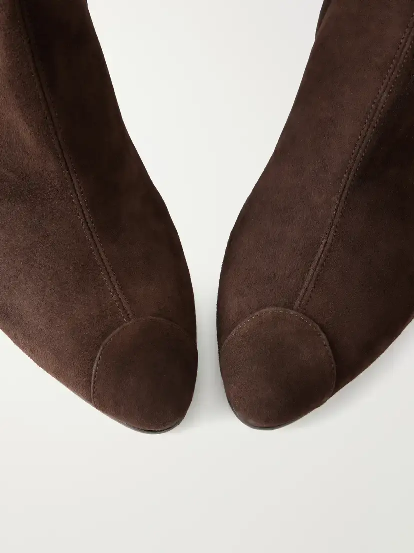 aeyde Mia Cap 55 Wedge Suede Ankle Boots | Thumbnail 5 aeyde Mia Cap 55 Wedge Suede Ankle Boots | Thumbnail 5
