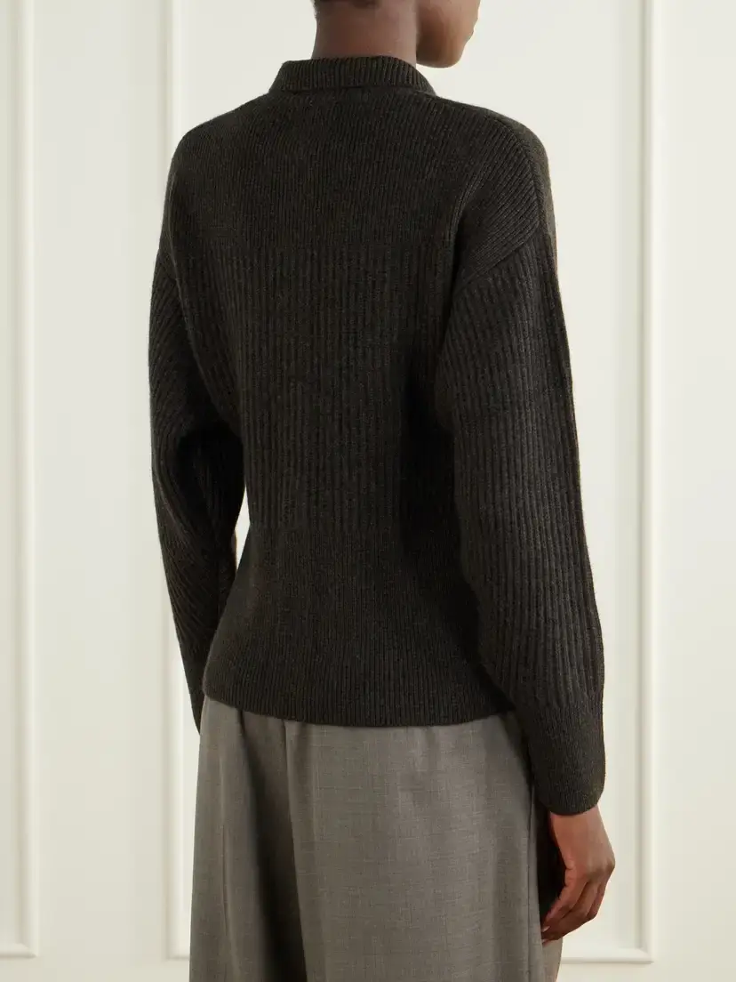 Le Kasha Kalaru Ribbed Cashmere Cardigan | Thumbnail 3 Le Kasha Kalaru Ribbed Cashmere Cardigan | Thumbnail 3