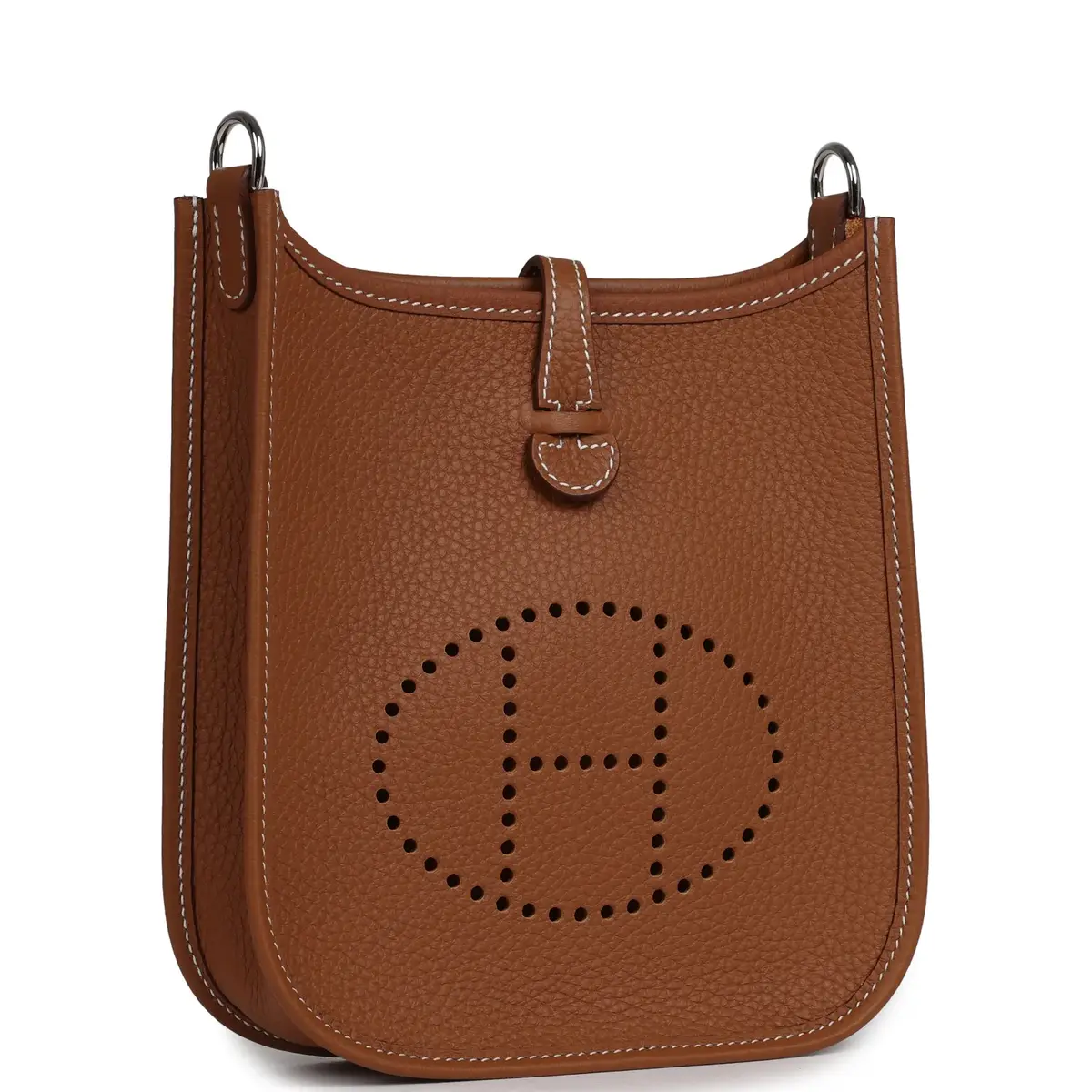 HERMÈS Hermes Evelyne TPM Gold Clemence Palladium Hardware | Thumbnail 2