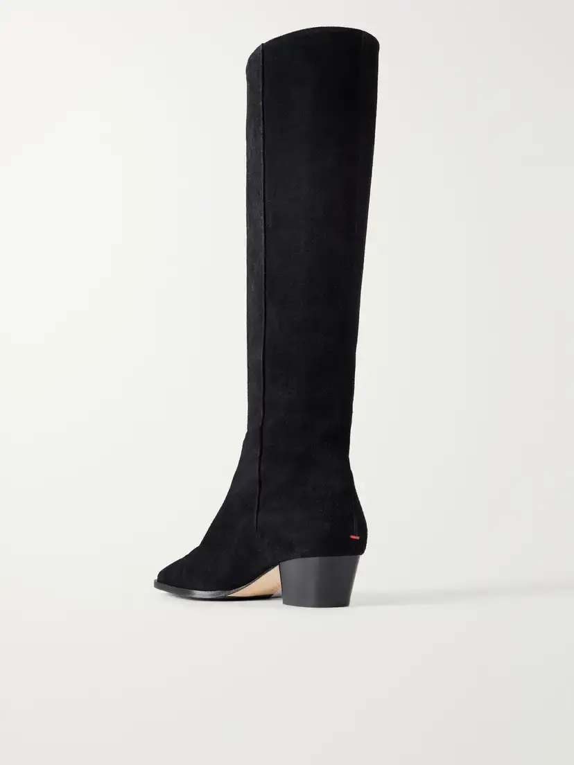 aeyde Medea 40 Suede Knee Boots | Thumbnail 3 aeyde Medea 40 Suede Knee Boots | Thumbnail 3