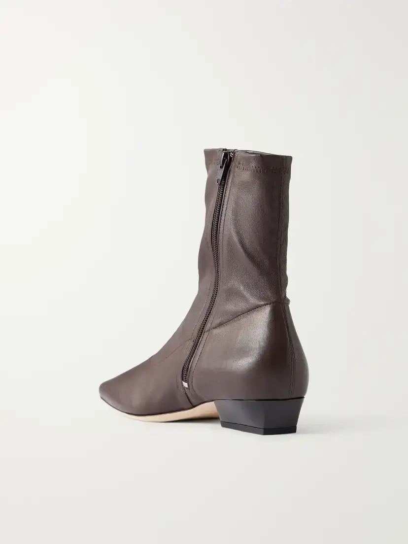Staud Wally Leather Ankle Boots | Thumbnail 3 Staud Wally Leather Ankle Boots | Thumbnail 3