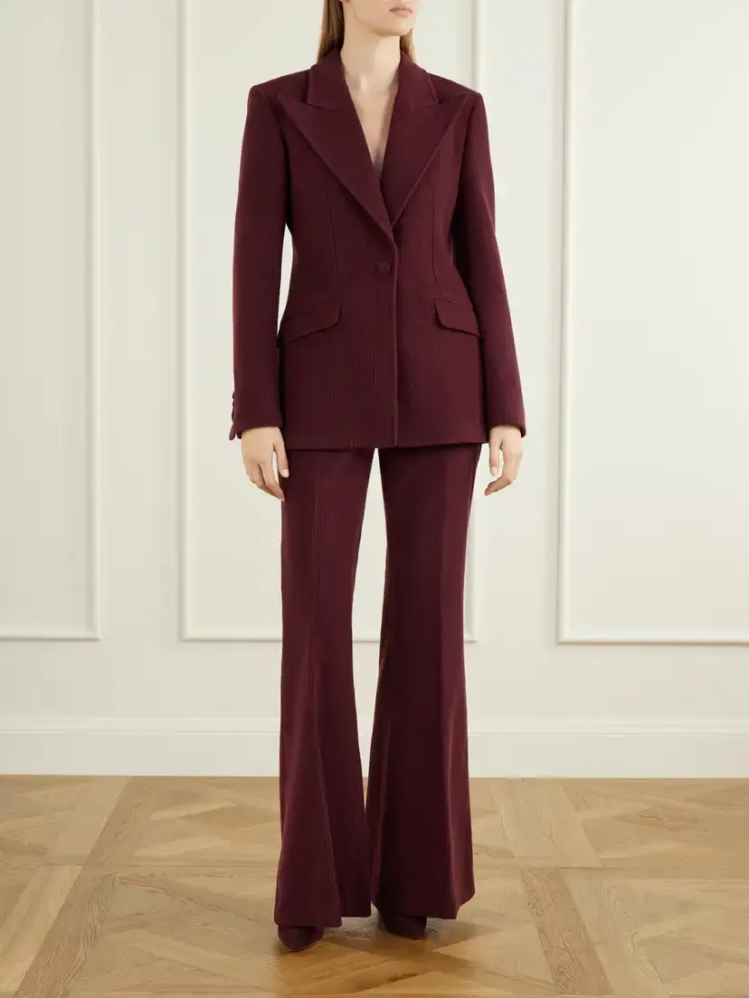 Gabriela Hearst Rhein Cashmere And Wool-blend Flared Pants | Thumbnail 2 Gabriela Hearst Rhein Cashmere And Wool-blend Flared Pants | Thumbnail 2
