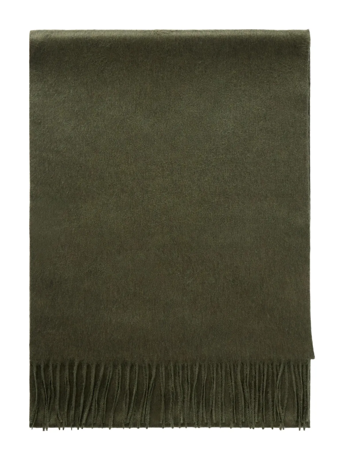 Blaine Fringed Silk And Cashmere-blend Scarf - Green Blaine Fringed Silk And Cashmere-blend Scarf - Green
