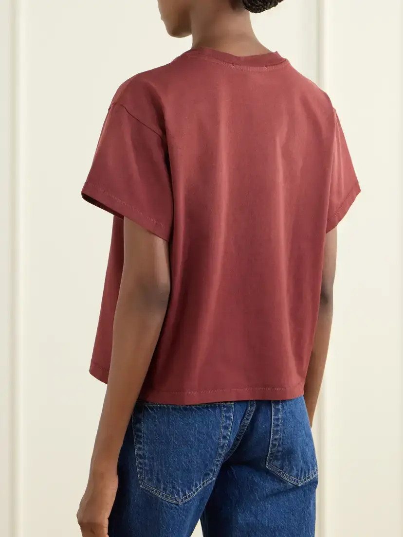 SLVRLAKE Square Cotton-jersey T-shirt | Thumbnail 3