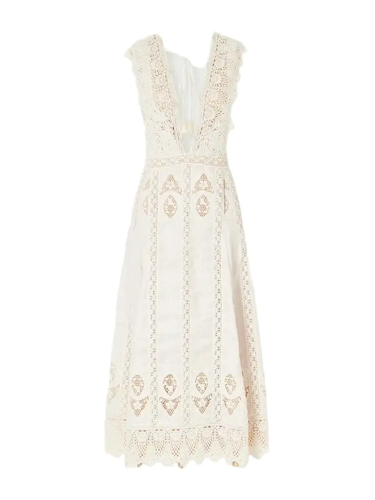 Johanna Ortiz Grace In The Open Fields Crochet Maxi Dress | Image 1 Johanna Ortiz Grace In The Open Fields Crochet Maxi Dress | Image 1