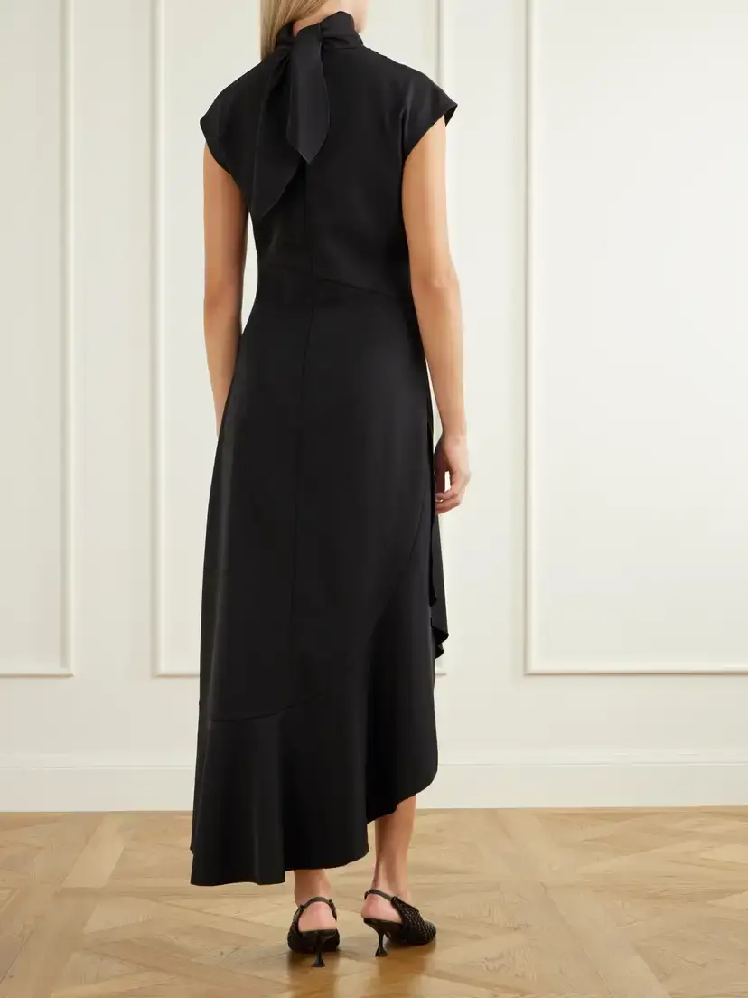 Proenza Schouler Elodine Draped Jersey Maxi Dress | Thumbnail 3