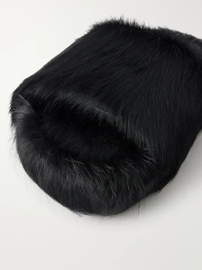Rick Owens Chancla Calf Hair Slides | Thumbnail 5 Rick Owens Chancla Calf Hair Slides | Thumbnail 5