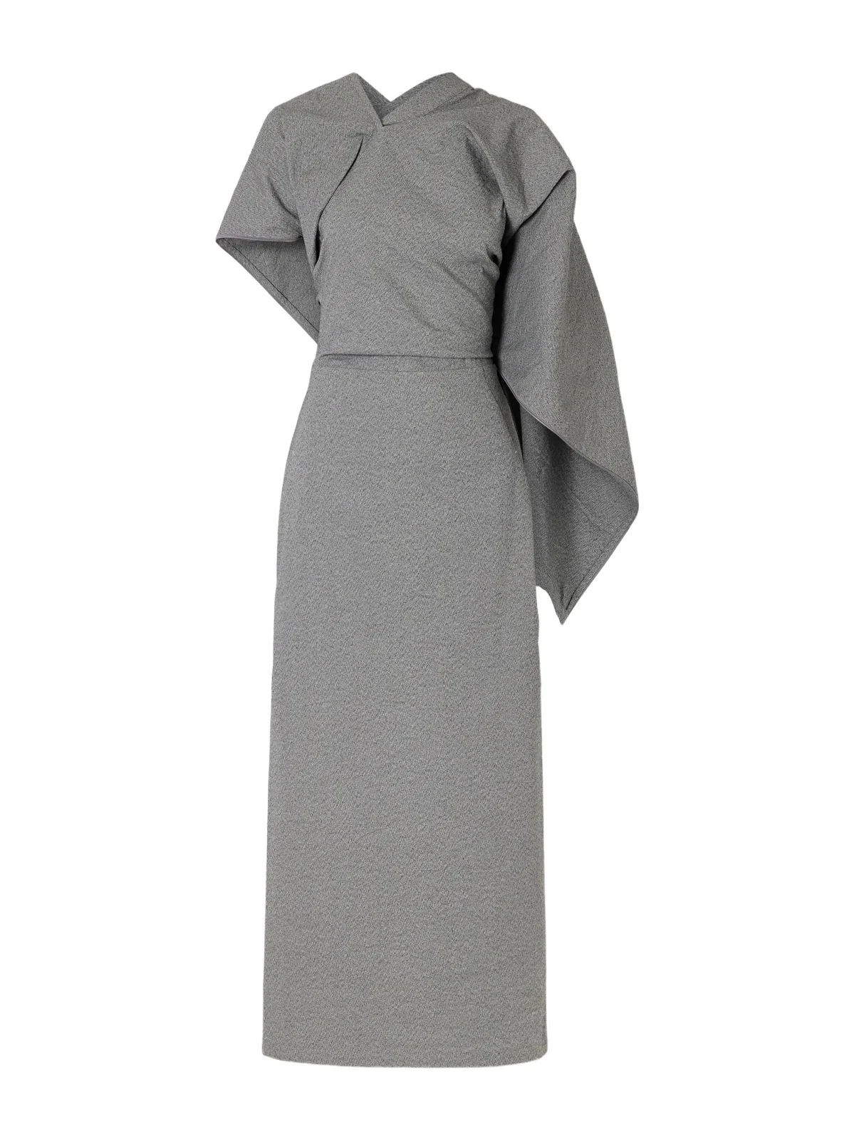 Allow Draped Stretch Washi-blend Maxi Dress Allow Draped Stretch Washi-blend Maxi Dress