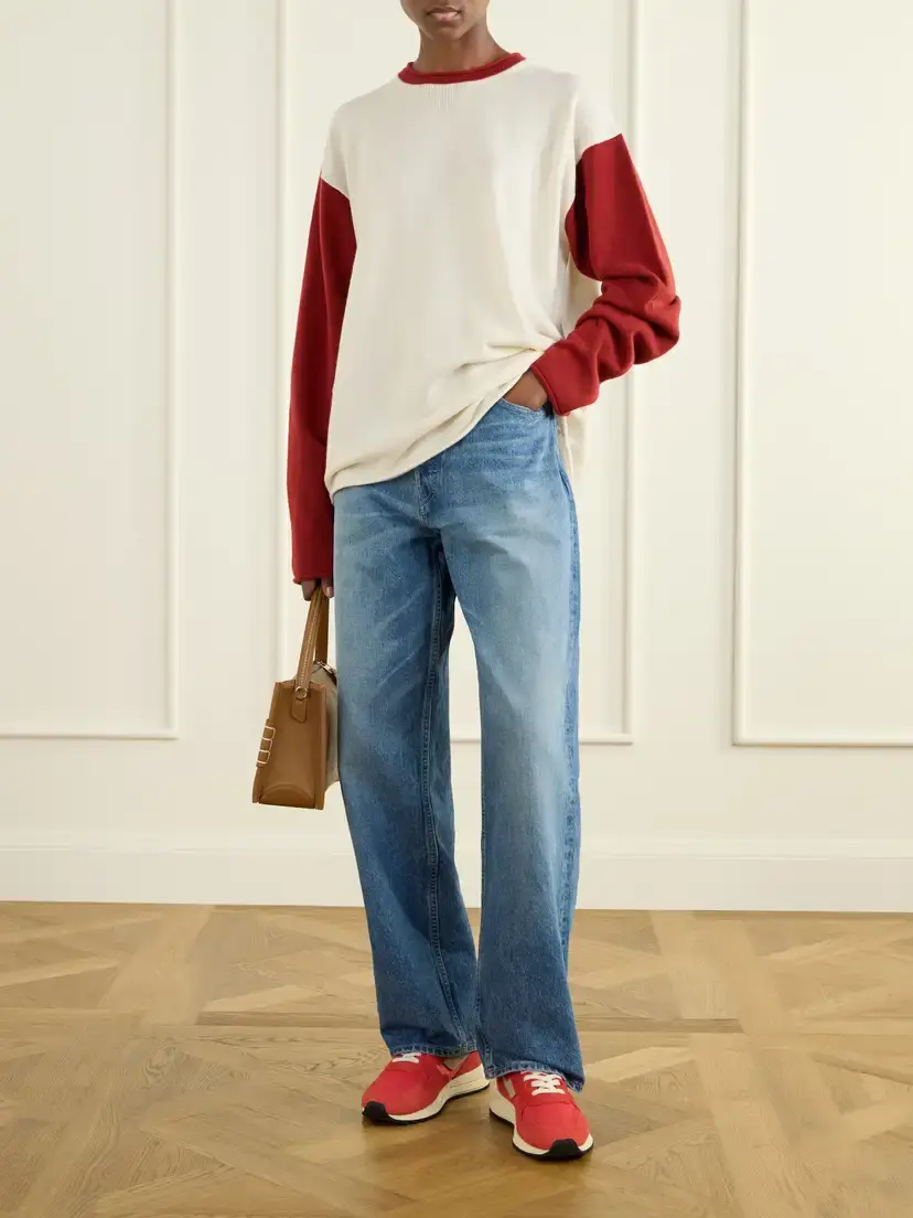 Autry Reelwind Suede-trimmed Shell Sneakers - Unknown | Thumbnail 4