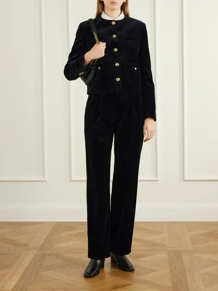 Blazé Milano Cotton-velvet Jacket | Thumbnail 2 Blazé Milano Cotton-velvet Jacket | Thumbnail 2